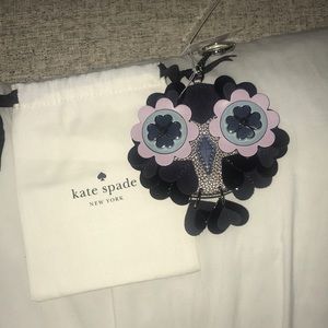 Kate spade owl keychain